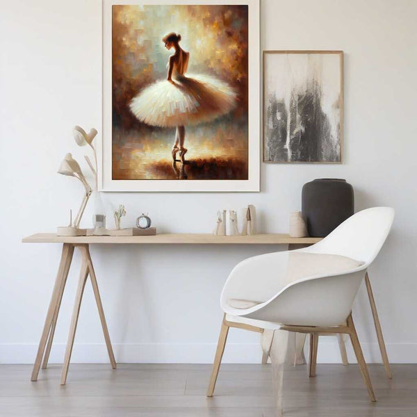 Ballerina, sitting - Paint by Numbers