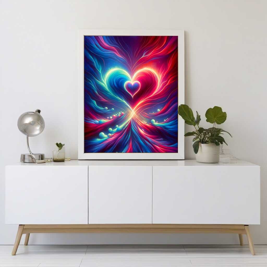 Paint by Numbers - Double heart