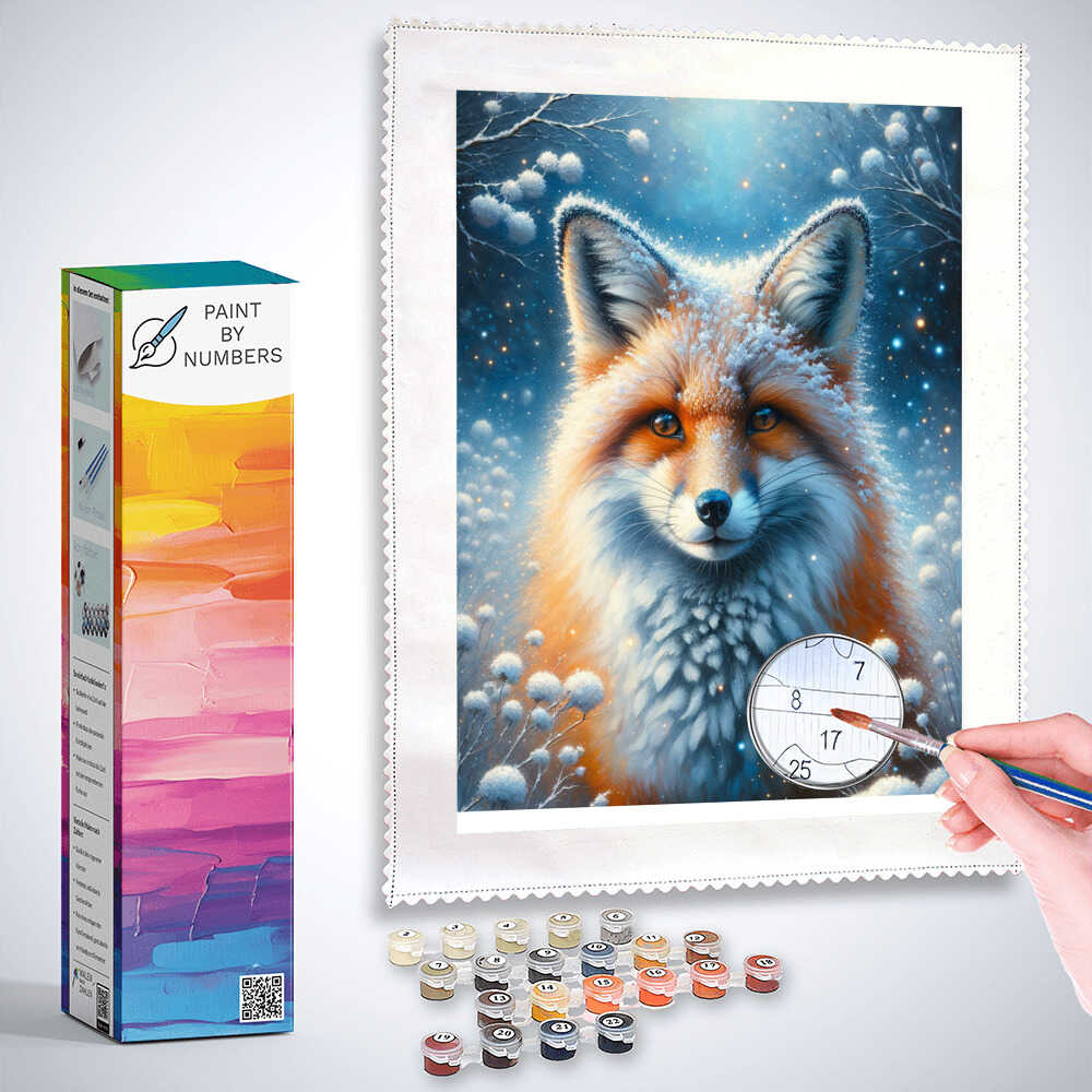 Paint by Numbers - Fox, color