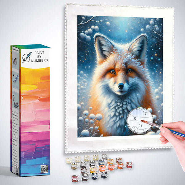 Paint by Numbers - Fox, color