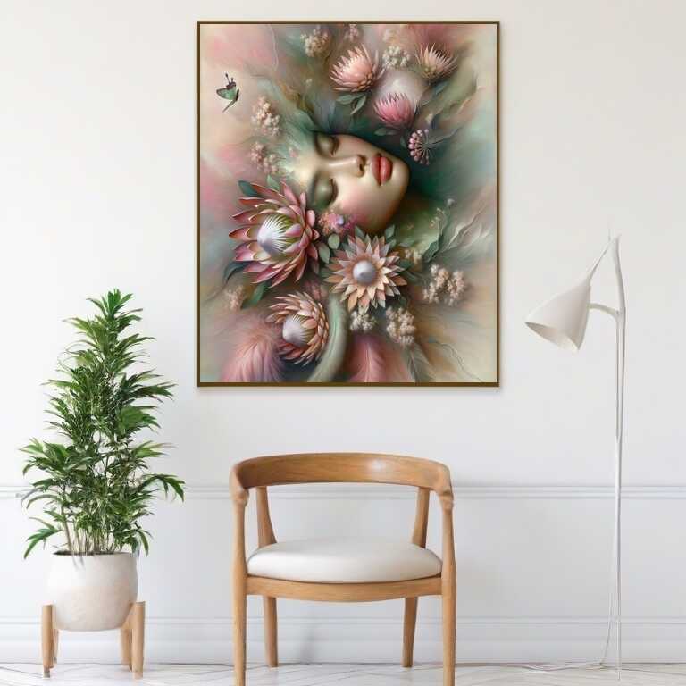 Woman, dream - Paint by Numbers