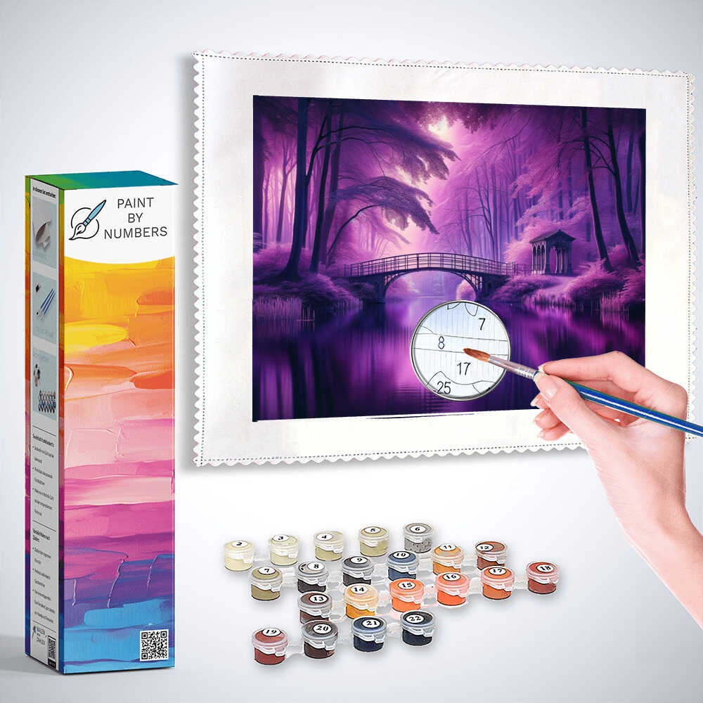 Paint by Numbers - Lonely bridge