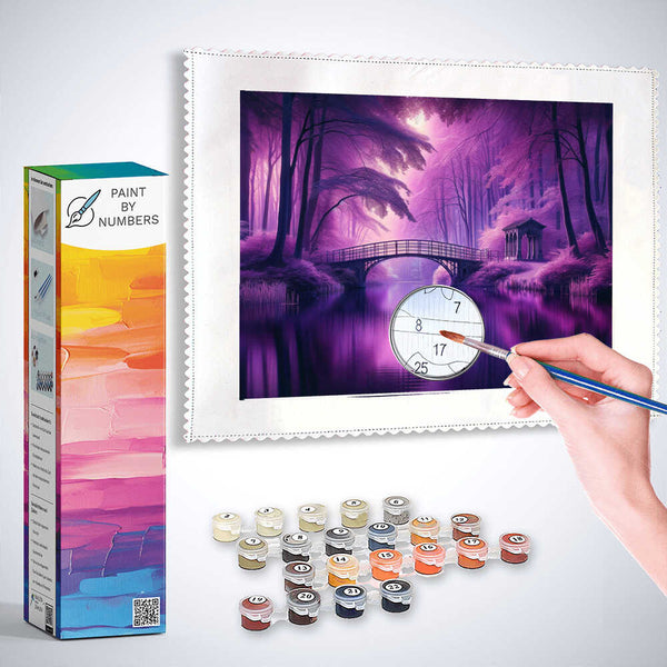 Paint by Numbers - Lonely bridge