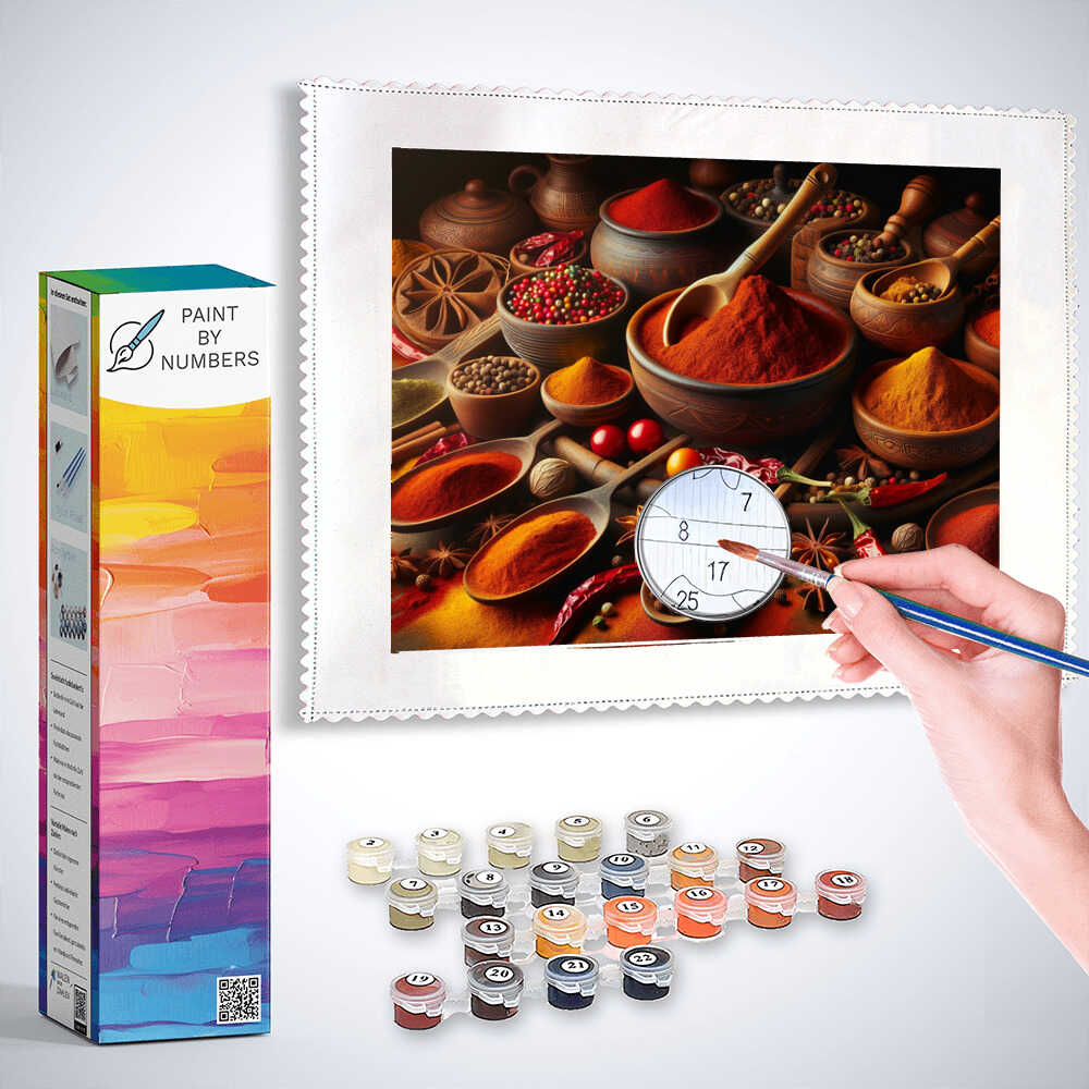Paint by Numbers - Spice series