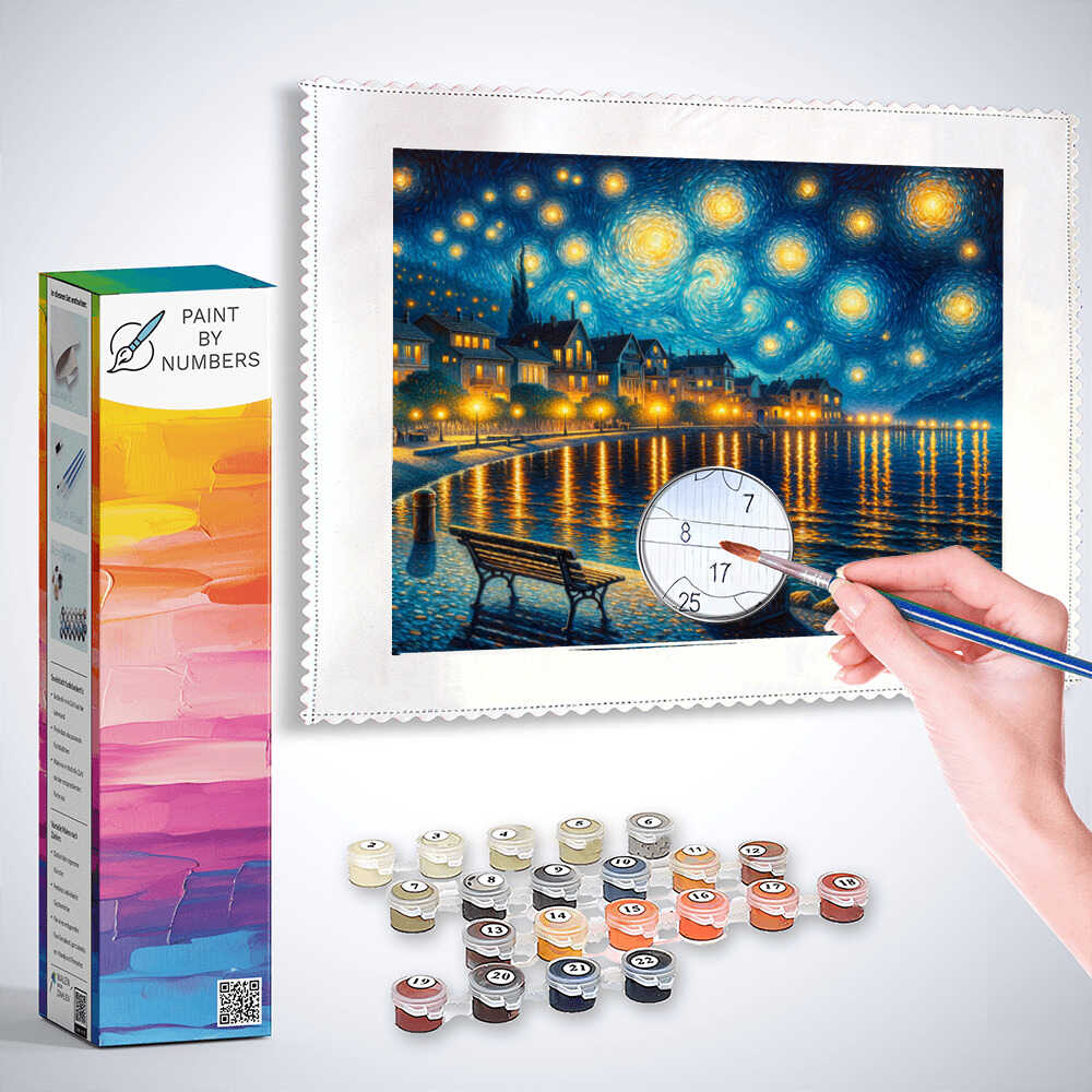 Starry sky, night - Paint by Numbers