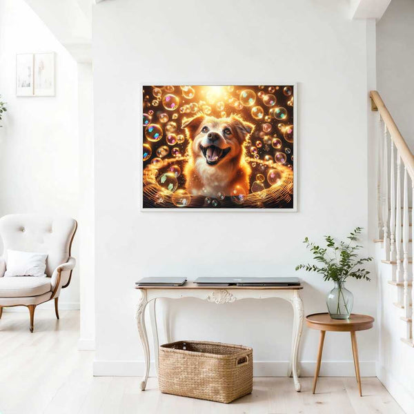 Paint by Numbers - Bubbles dog