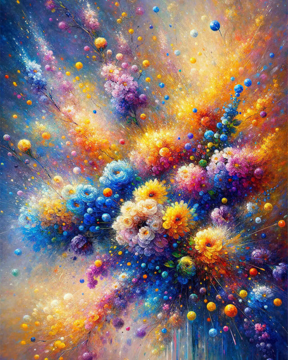 Paint by Numbers - Flower impression