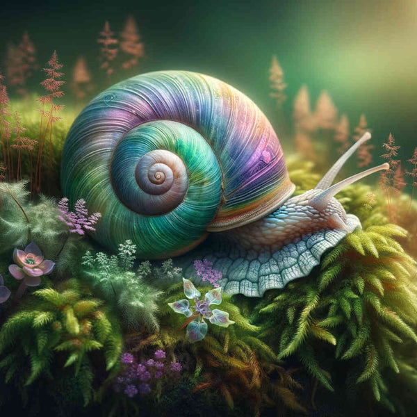 Paint by Numbers - Wood snail