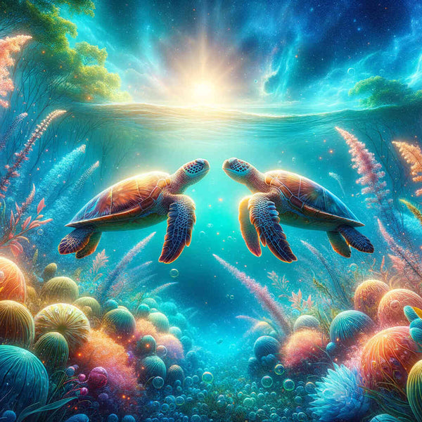 Paint by Numbers - Turtle Love
