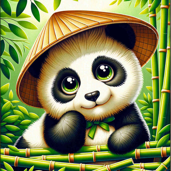 Paint by Numbers - Little Panda