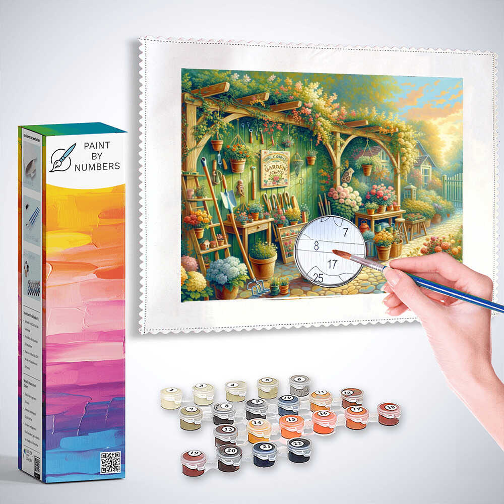 Paint by Numbers - Small gardening
