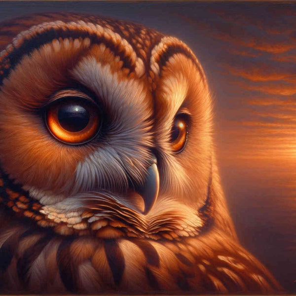 Paint by Numbers - Loving owl