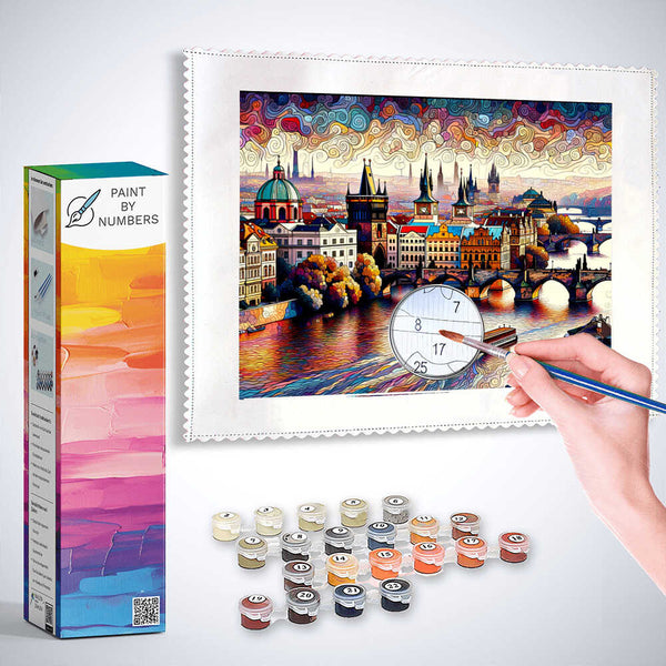 Prague - Paint by Numbers