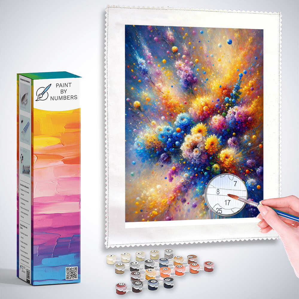 Paint by Numbers - Flower impression