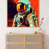 Diamond Painting - Astronaut - gedruckt in Ultra-HD - Astronaut, Neu eingetroffen, Quadratisch, Universum, Weltall