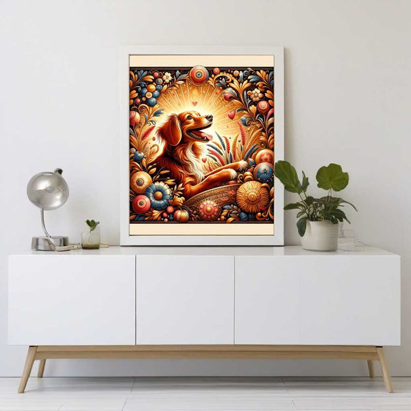 Paint by Numbers - Life is better with a dog