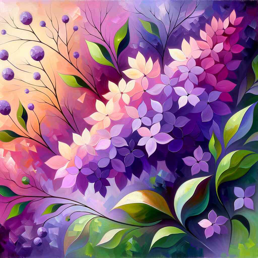 Paint by Numbers - Lilac