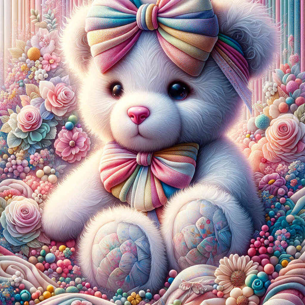 Paint by Numbers - Teddy with Loop