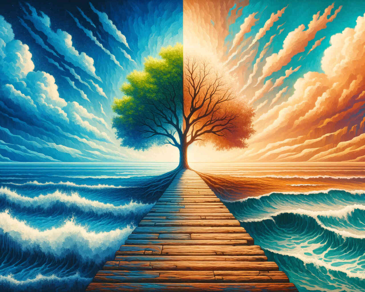 Paint by Numbers - Tree in two