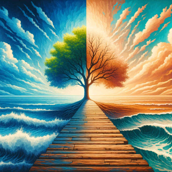Paint by Numbers - Tree in two