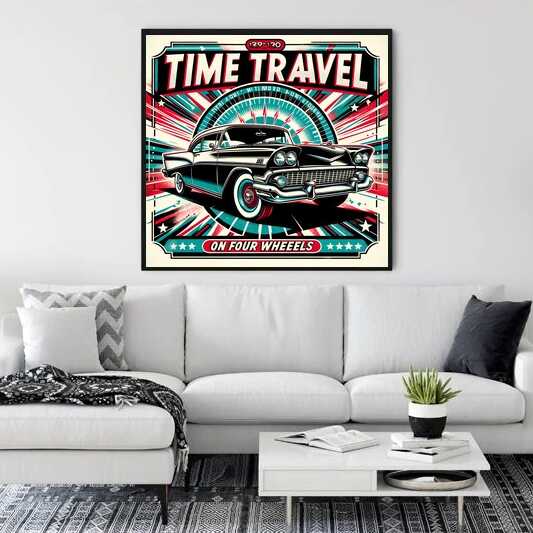 Paint by Numbers - Retro car