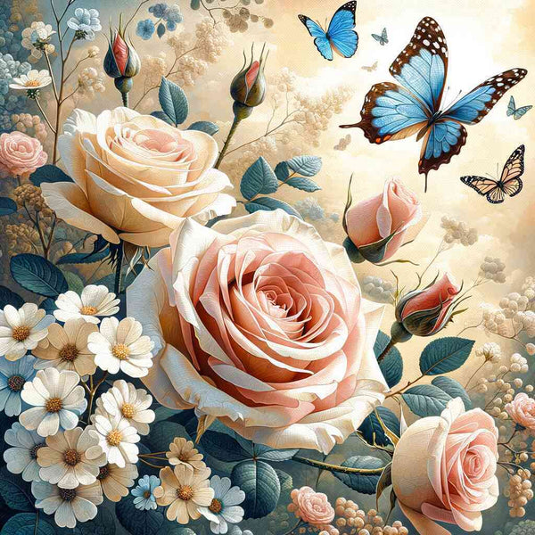Paint by Numbers - Graceful Roses