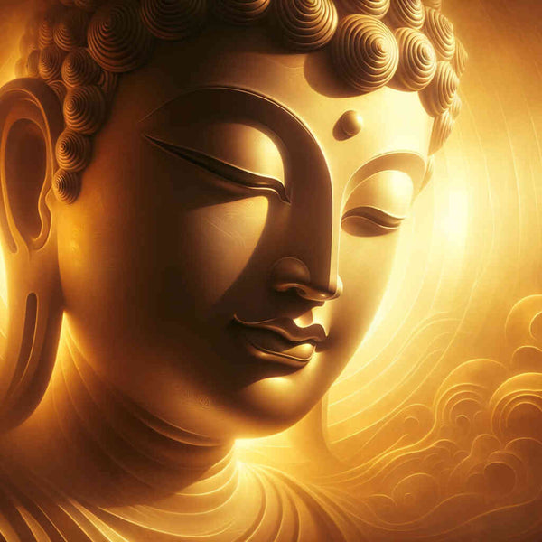 Paint by Numbers - Buddha with Light Card