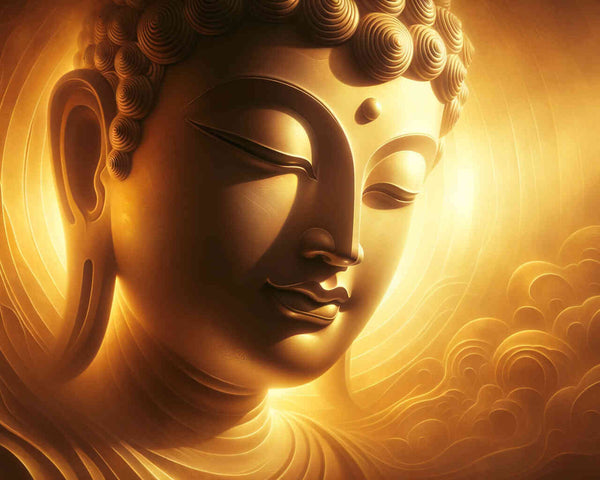Paint by Numbers - Buddha with Light Card