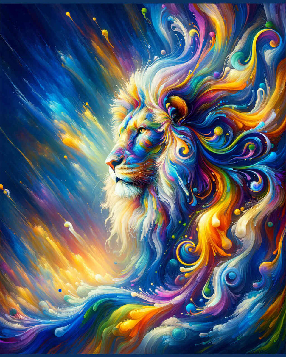 Paint by Numbers - Low with Rainbow Mahne