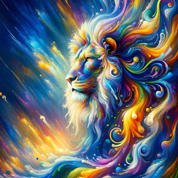 Paint by Numbers - Low with Rainbow Mahne