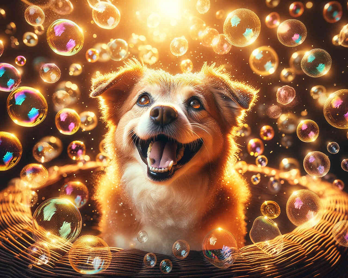 Paint by Numbers - Bubbles dog