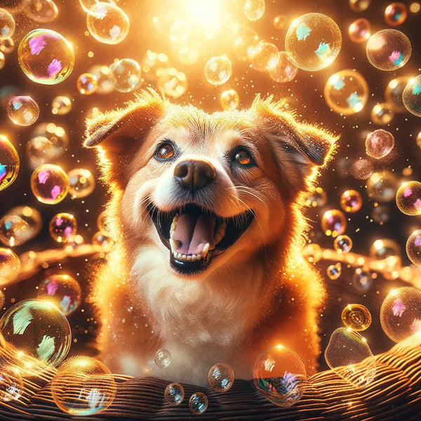 Paint by Numbers - Bubbles dog