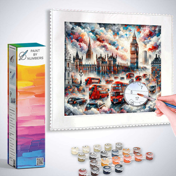 Paint by Numbers - London sights