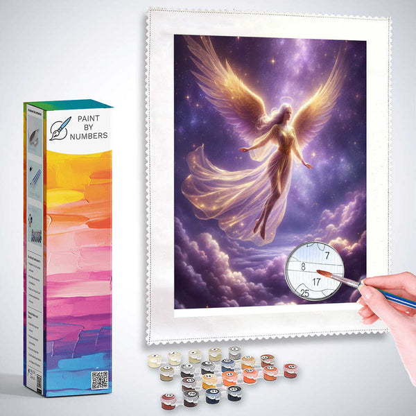 Paint by Numbers - Graceful Angel with Cepter