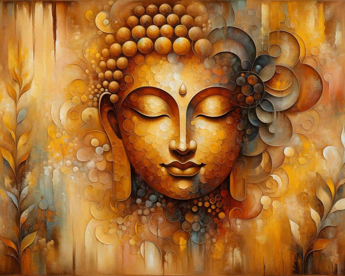 Buddha, Face - Paint by Numbers