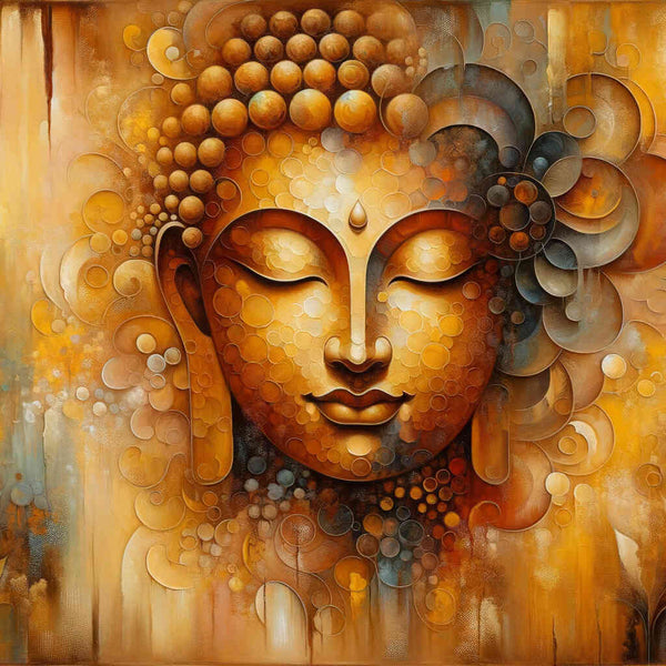 Buddha, Face - Paint by Numbers