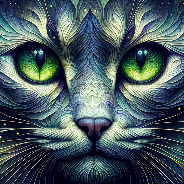 Paint by Numbers - Magic cats look