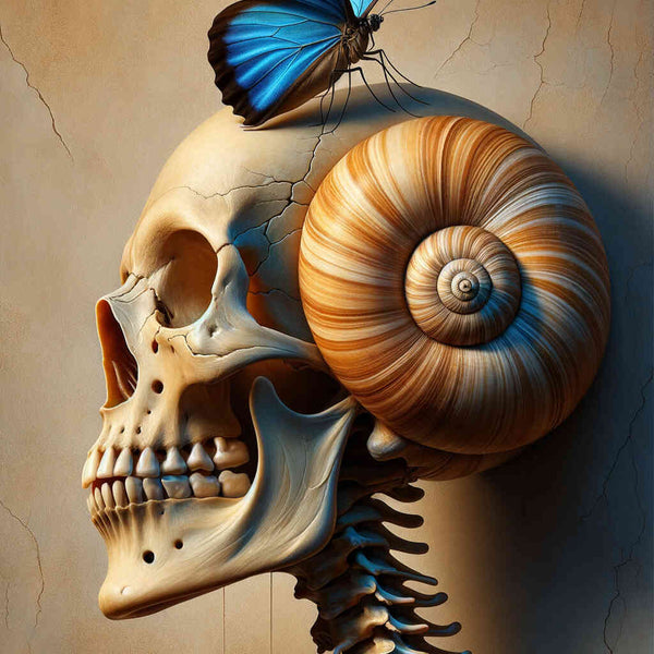 Paint by Numbers - Skull Shell