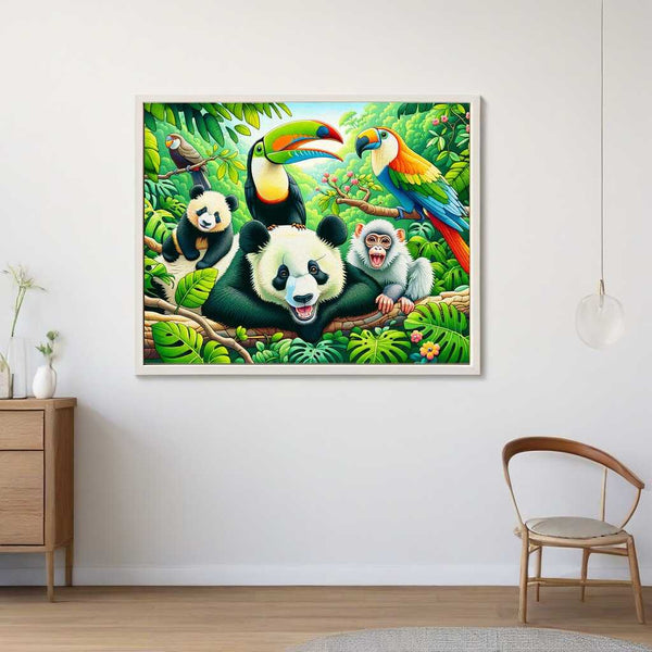 Paint by Numbers - Jungle Friends