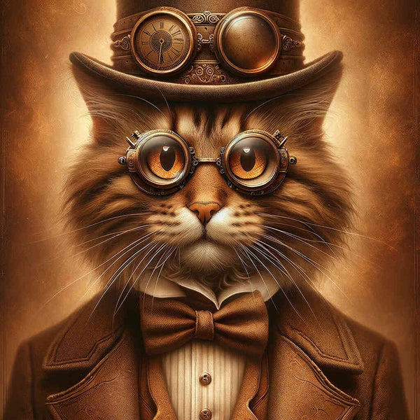 Paint by Numbers - Cylinder Cat