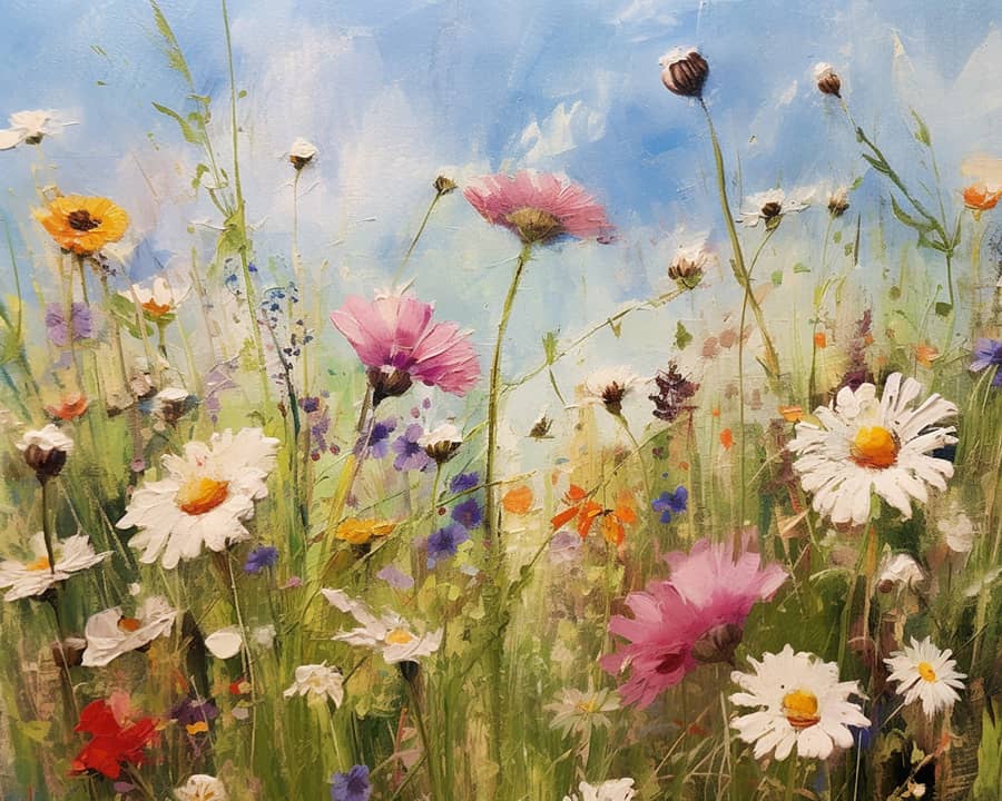 Wildflowers - Paint by Numbers