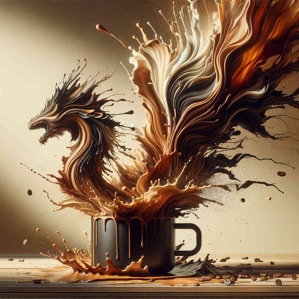 Paint by Numbers - Coffee makes me stronger