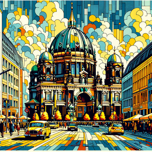 Paint by Numbers - City Life Berlin