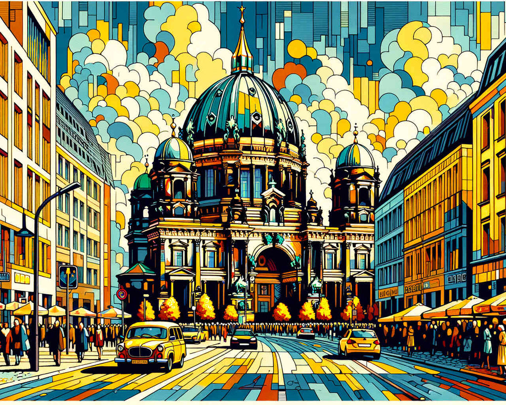 Paint by Numbers - City Life Berlin