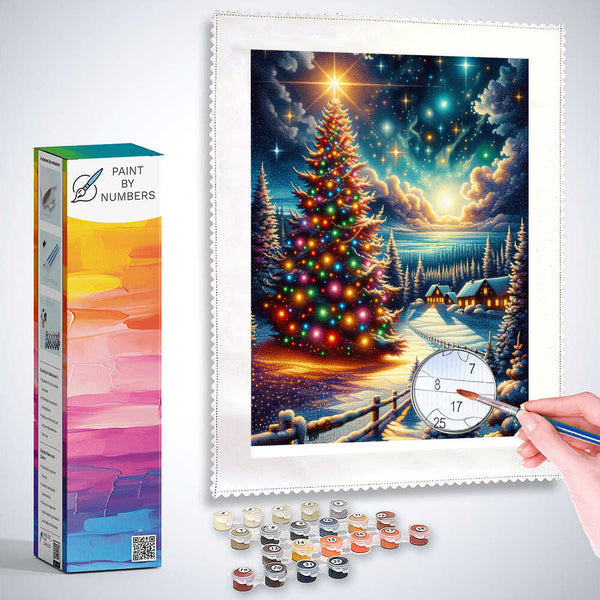 Paint by Numbers - Large Christmas Tree