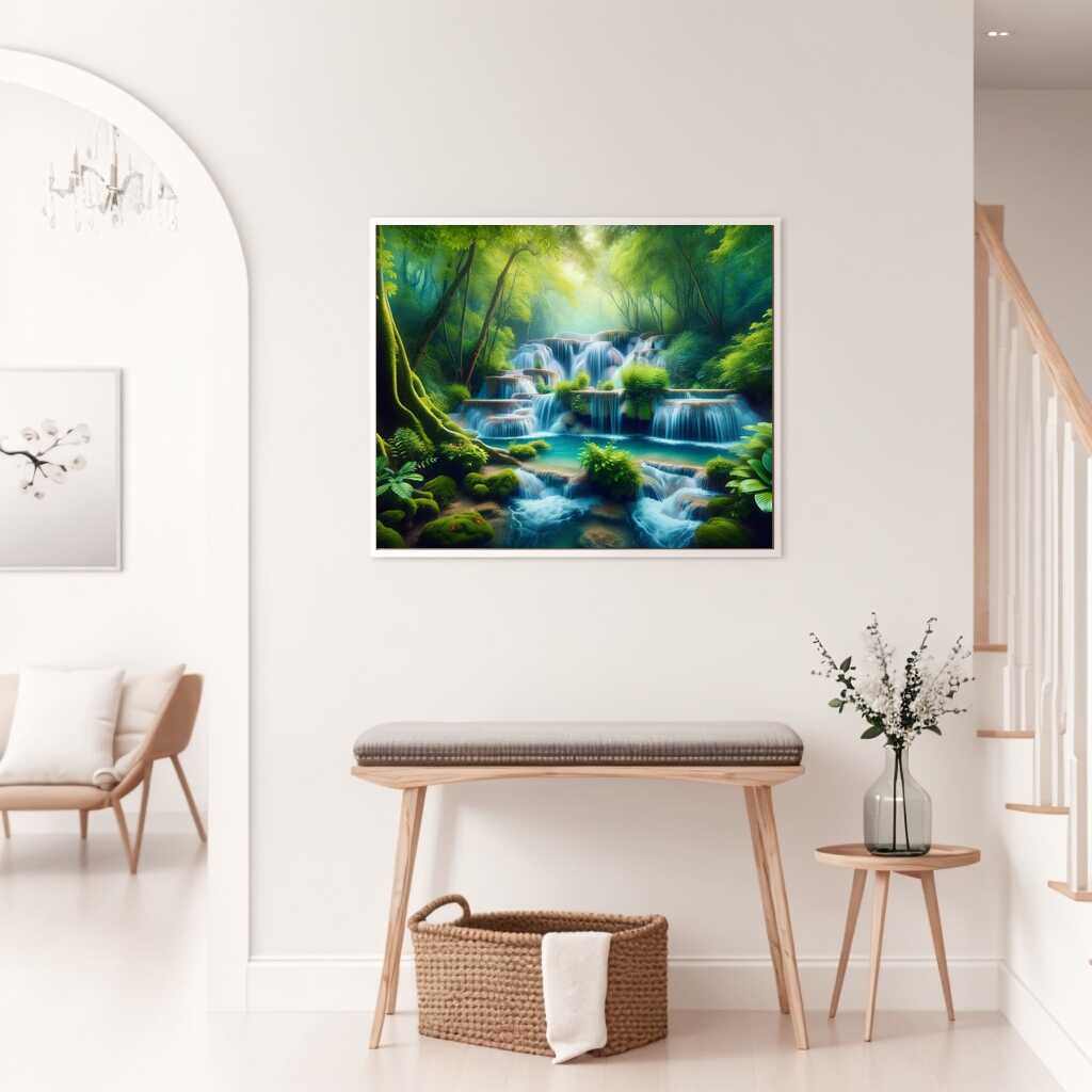 Paint by Numbers - Waterfall Staircase