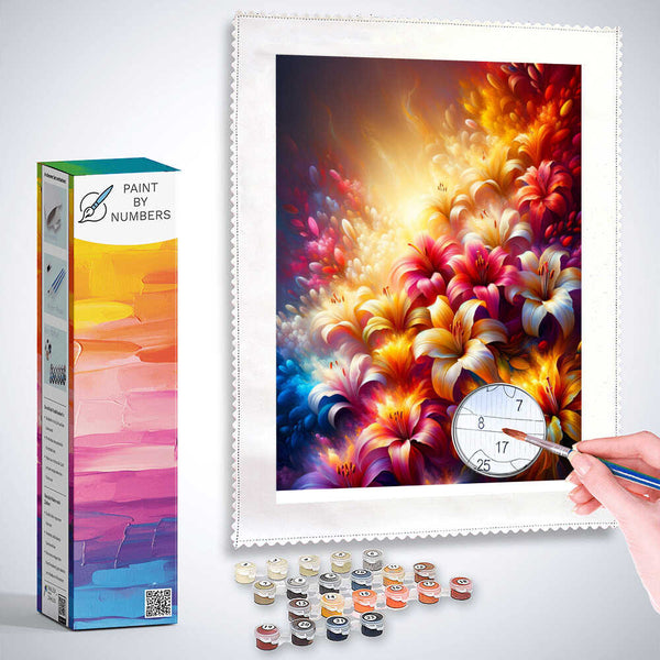 Flower arrangement, True to nature - Paint by Numbers