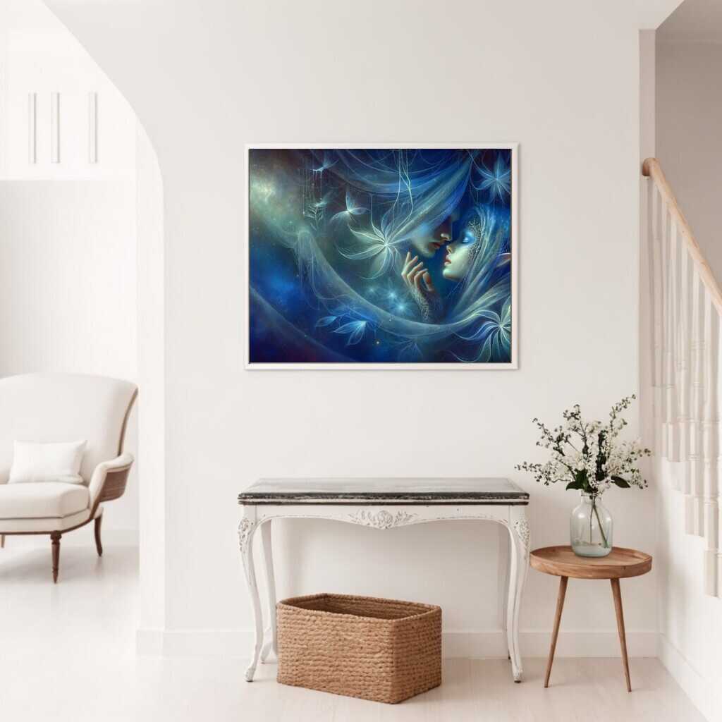 Paint by Numbers - Kissing couple, Fantasy