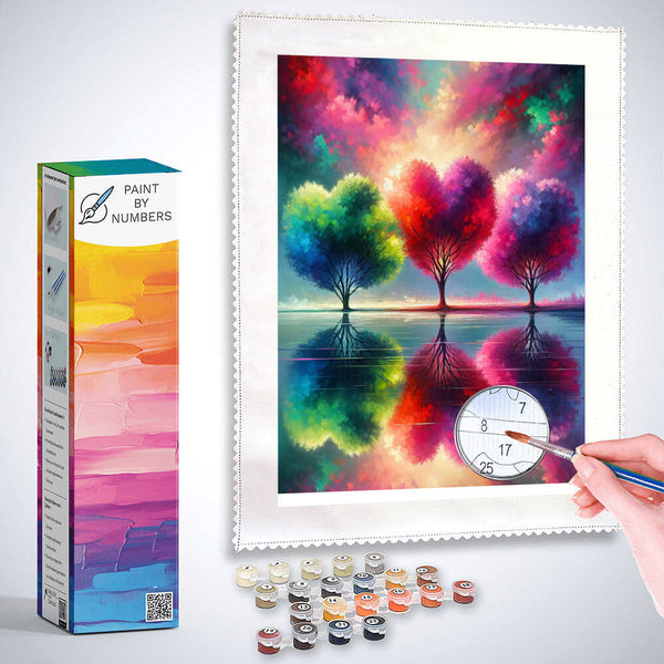 Paint by Numbers - Reverse Mirror Pictures