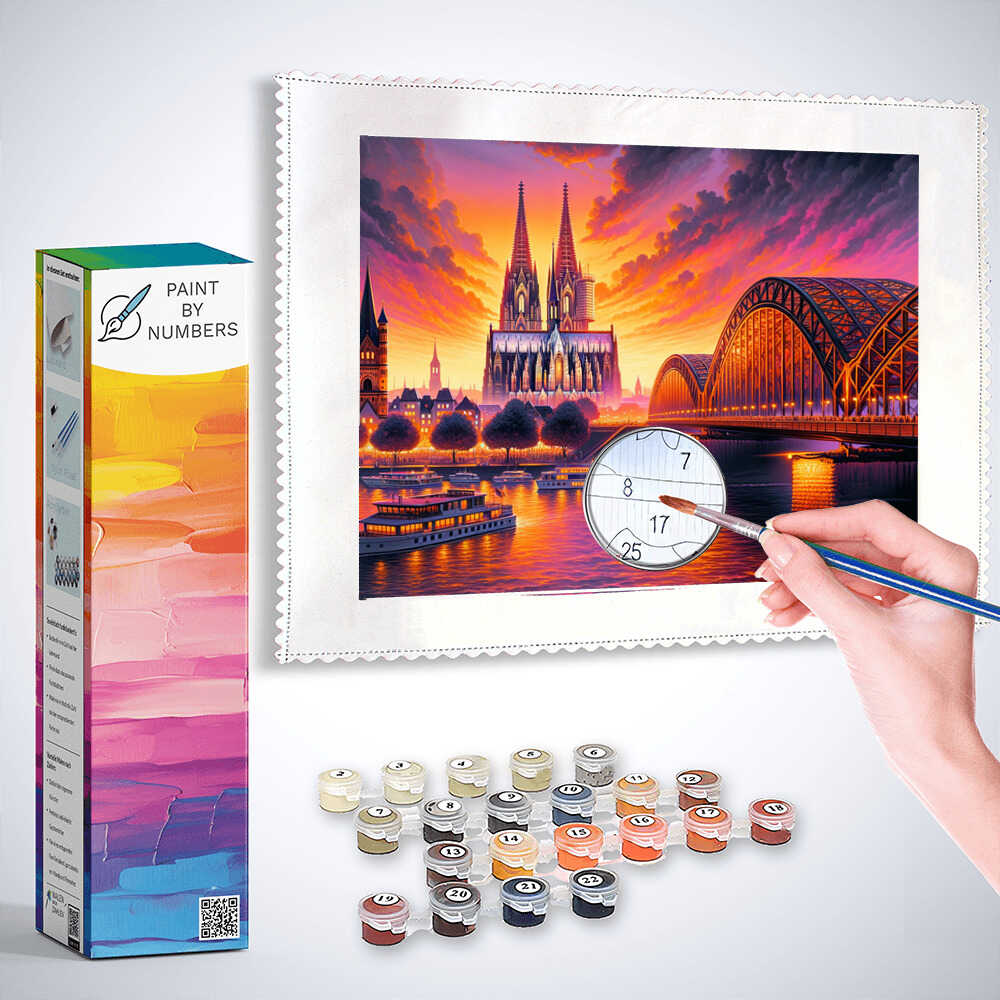 Paint by Numbers - City Picture Koln